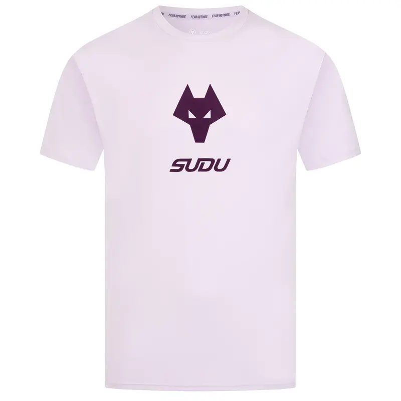 Wolverhampton Wanderers Store | Shop Official 2025-26 Coaches Travel Logo T-Shirt – Lilac Wolves Gear
